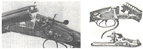1 - барут; 2 - канал за поминување на пламенот; 3 - наковална; 4 - иницијална смеса.